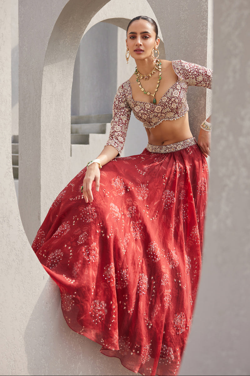 ELDA LEHENGA SET