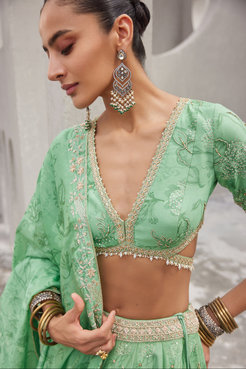 Audrey Lehenga Set