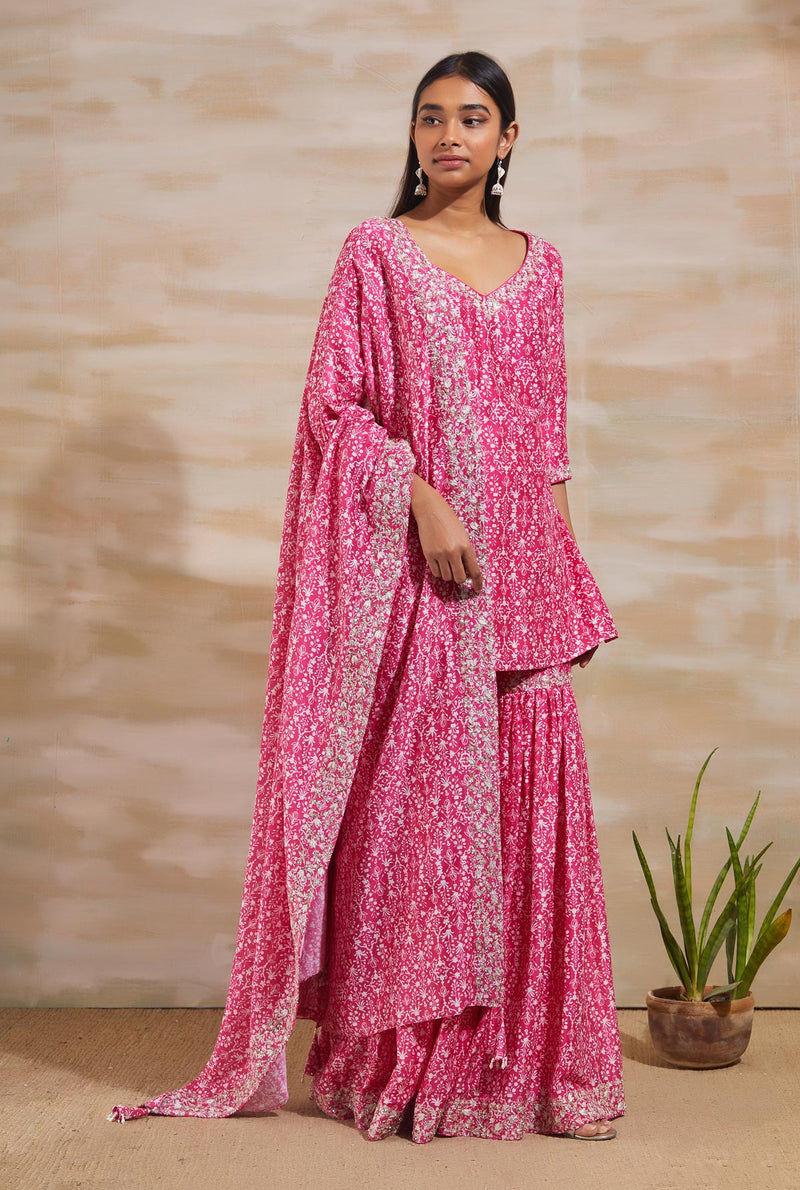 LILY KURTA & GHARARA SET