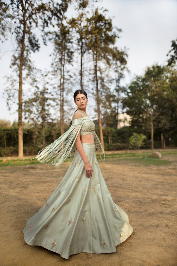 GUL LEHENGA SET