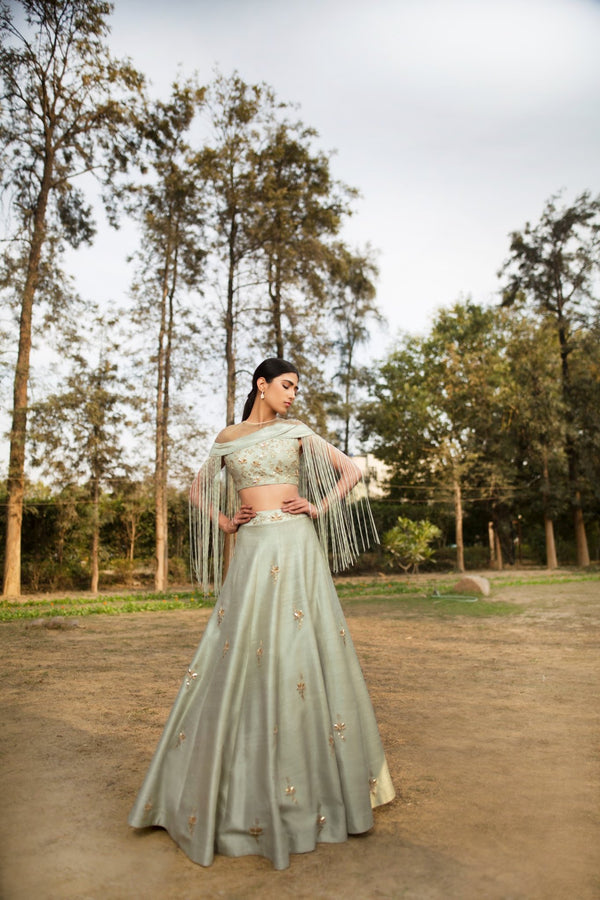 GUL LEHENGA SET