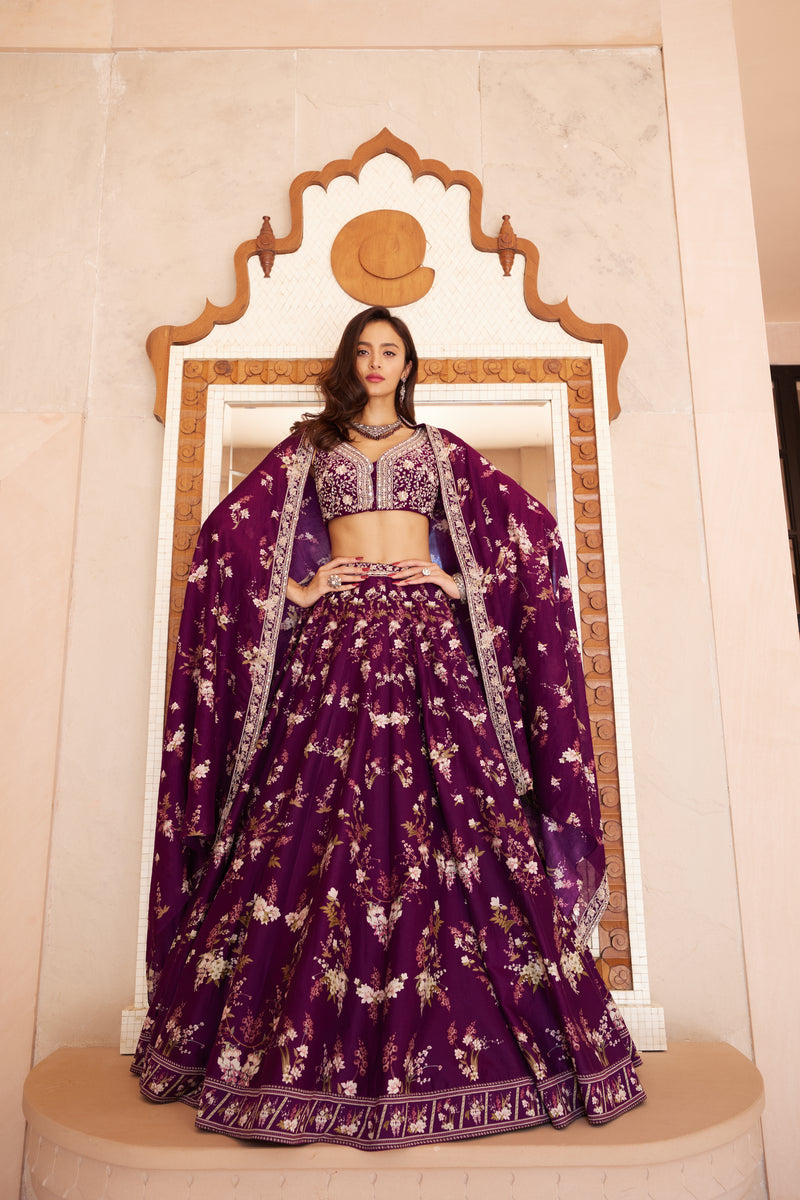 ZUBAIDA LEHENGA SET