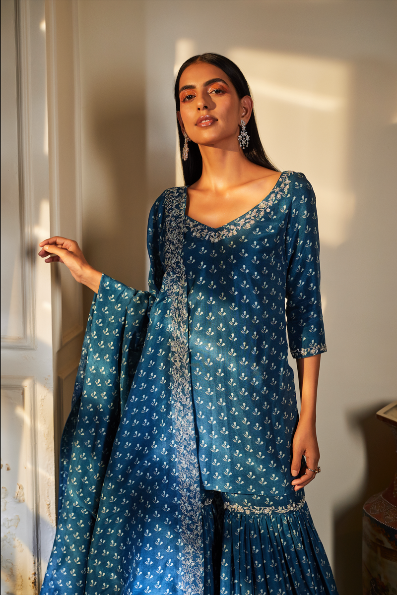 LILY KURTA & GHARARA SET